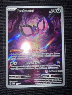 Pecharunt - Svp129 (Pokemon Center Exclusive) Scarlet & Violet Promo Card - Image 1