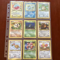Pokemon TCG 1999 Jungle 3X Rare Holo 32 Card Bundle Vintage WOTC Collection Set - Image 1