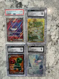 Pokemon English Slab Bundle | 4 Cards | CGC gem mint PSA Gengar [SEE photos] - Image 1