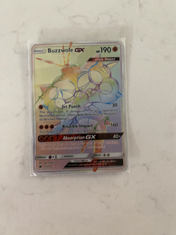 Pokemon TCG 4CARD LOT, Hoopa GX/Lapras GX/Wishiwashi GX/Buzzwole GX/RAINBOW RARE - Image 2