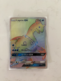 Pokemon TCG 4CARD LOT, Hoopa GX/Lapras GX/Wishiwashi GX/Buzzwole GX/RAINBOW RARE - Image 4