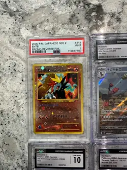 Pokemon Japanese Slab Bundle | 4 Cards | CGC gem mint PSA holo [SEE photos] - Image 3