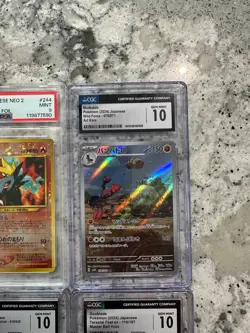 Pokemon Japanese Slab Bundle | 4 Cards | CGC gem mint PSA holo [SEE photos] - Image 4