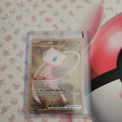 Pokemon TCG Mew EX Metal Gold NM 205/165 Scarlet & Violet 151 Promo Card - Image 3