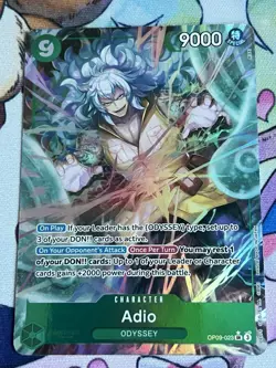 One Piece Card Game - Adio - OP09-023 SR - Alt Art - English - Image 1