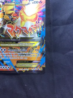 Pokemon Cards: XY Promo Full Art: Mega Camerupt EX XY198a - Image 4