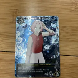 Naruto CCG Sakura Haruno PR-057 Foil Promo Card NM TCG Collectible 2007 - Image 1
