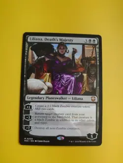 Liliana, Death's Majesy. Mythic. Planeswalker M0200 MTG Card. - Image 1