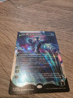 Ugin, Eye of the Storms (Showcase) (Halo Foil) Tarkir: Dragonstorm Foil - Image 1