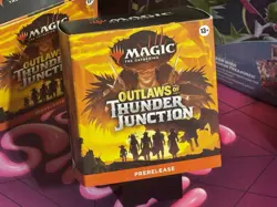 Outlaws of Thunder Junction Magic The Gathering MTG Prerelease Box - Image 1