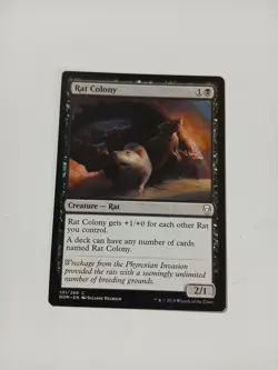 Magic The Gathering Rat Colony Dominaria Near Mint Condition ●195 - Image 1
