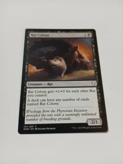 Magic The Gathering Rat Colony Dominaria Near Mint Condition ●195 - Image 5