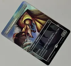 MTG Tarkir: Dragonstorm Clarion Conqueror Creature - Dragon RARE FOIL #0377 - Image 2