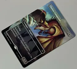 MTG Tarkir: Dragonstorm Clarion Conqueror Creature - Dragon RARE FOIL #0377 - Image 3