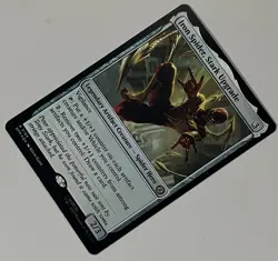 MTG Marvel’s Spider-Man Iron Spider Legendary Artifact Creature RARE FOIL #0166 - Image 3