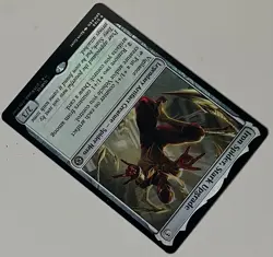 MTG Marvel’s Spider-Man Iron Spider Legendary Artifact Creature RARE FOIL #0166 - Image 4