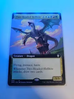 Two-Headed Hellkite (Extended Art) Commander: Dominaria United Regular - Image 1