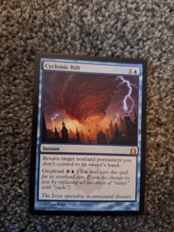 Magic the Gathering Cyclonic Rift Return to Ravnica Rare - Image 1