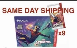 Magic: The Gathering - Marvel’s Spider-Man Collector Omega Boxes Lot of 9 Sealed - Image 1
