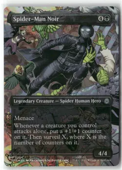 Spider-Man Noir (Borderless) Marvel's Spider-Man Foil - Image 1