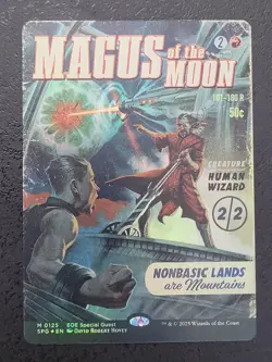 Magus of the Moon (Borderless) Special Guests Foil MtG Magic Full Art - Image 1