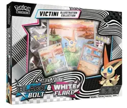 Pokemon TCG Black Bolt & White Flare Unova Victini Illustration Collection Box - Image 1