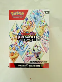 Pokemon TCG Prismatic Evolutions Booster Bundle Scarlet and Violet New Sealed - Image 1