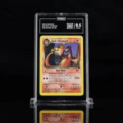 Pokemon TCG Dark Charizard 21/82 TAG 8.5 NM MT+ - Image 1