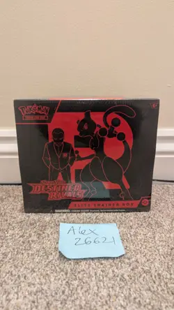 Pokemon TCG - Destined Rivals ETB, Elite Trainer Box - New (small damage) - Image 1