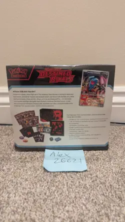 Pokemon TCG - Destined Rivals ETB, Elite Trainer Box - New (small damage) - Image 3