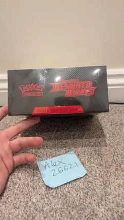 Pokemon TCG - Destined Rivals ETB, Elite Trainer Box - New (small damage) - Image 5