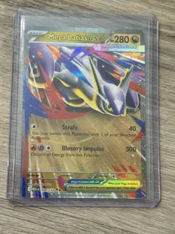 Mega Latias ex 100/132 Double Rare Pokemon Mega Evolution NM - Image 1