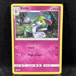 Kirlia (Galaxy Swirl) 92a/147 Cosmos Holo Burning Shadows Pokemon TCG - Image 1