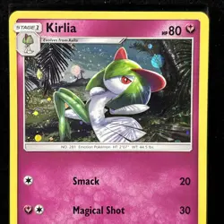 Kirlia (Galaxy Swirl) 92a/147 Cosmos Holo Burning Shadows Pokemon TCG - Image 3
