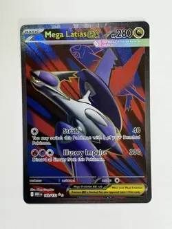Mega Latias ex 163/132 Ultra Rare Pokemon TCG ME01: Mega Evolution - Near Mint - Image 1