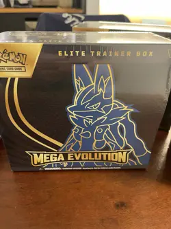 Pokemon TCG Mega Evolution Elite Trainer Box Set (Gardevoir & Lucario) - Sealed - Image 2