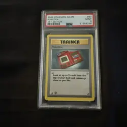1999 Pokemon Game Trainer Pokedex #87 1st Edition 87/102 PSA 9 DA056790 - Image 1