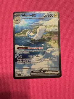 Altaria Ex PAR 253/182 SIR Paradox Rift Special Illustration Rare Pokemon NM - Image 1