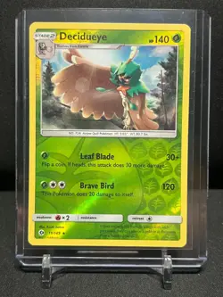 Decidueye 11/149 Reverse Holo Rare Pokemon 2017 Sun & Moon Base Set LP - Image 1