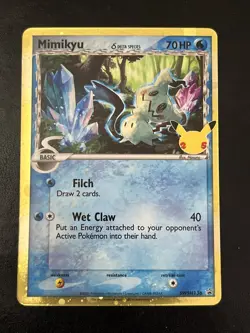 Pokemon TCG Mimikyu SWSH136 Celebrations Promo NM - Image 1