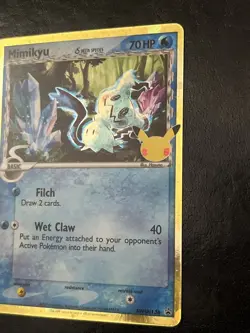 Pokemon TCG Mimikyu SWSH136 Celebrations Promo NM - Image 3