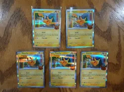 Pokemon Trick Or Trade Holo Lot Pikachu Gengar Mimikyu - Image 4