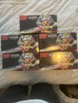 Pokemon TCG Prismatic Evolutions Surprise Box - Factory Sealed - LOT OF 5 - Image 2