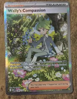 Wally's Compassion 186/132 Pokemon Mega Evolution SIR - Image 1