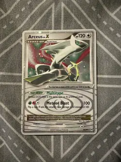 Pokemon TCG Arceus LV.X Arceus 95/99 Holo Rare Holo LV.X @2009 - Image 1