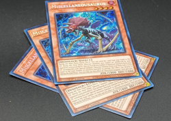 Yugioh Quarter Century Stampede (X3) Secret Rare NM Miscellaneousaurus RA04 - Image 2