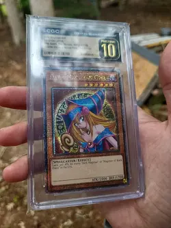 Yugioh Dark Magician Girl Mp24-EN009 QCR Secret Dueling Mirrors CGC PRISTINE 10 - Image 2