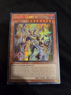 Yu-Gi-Oh Imsety, Glory of Horus MP24-EN114 1st Edition Prismatic Secret Rare - Image 1