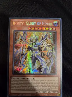 Yu-Gi-Oh Imsety, Glory of Horus MP24-EN114 1st Edition Prismatic Secret Rare - Image 2