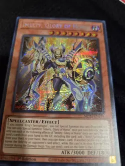 Yu-Gi-Oh Imsety, Glory of Horus MP24-EN114 1st Edition Prismatic Secret Rare - Image 3